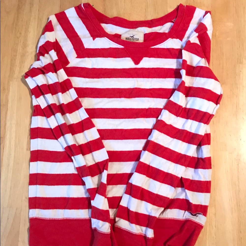 Red and white stripes